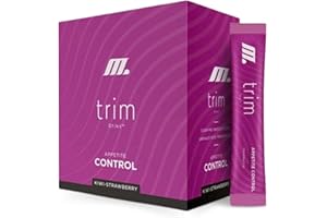 Youngevity Official Trim Stiks - Kiwi-Strawberry - Support Energy & Focus with Mood Boost - Bioperine & Theobromine Energy Powder - Appetite Support (30 Sticks)