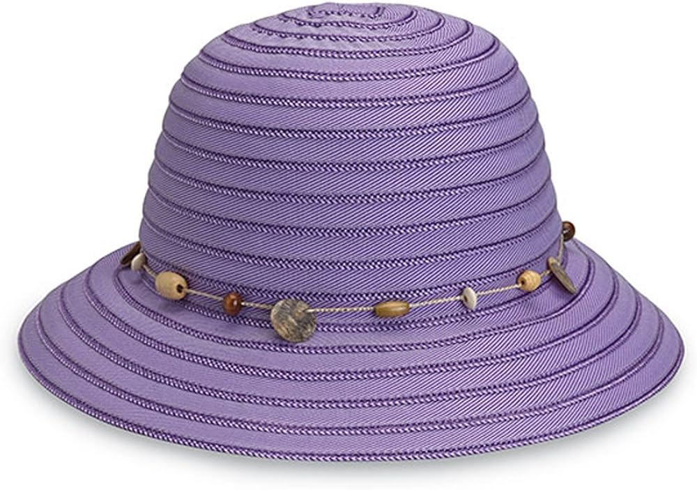 Wallaroo Women's Ellie Sun Hat UPF 50+ Packable, Purple Amazon.ca
