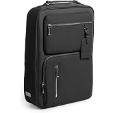 Maverick &amp; Co. Explorer Light 16 Inch Laptop Backpack for Men Women, Black | Sleek 15.9L work backpack with padded 16 inch laptop sleeve, water resistant nylon and 9 pockets for daily commute