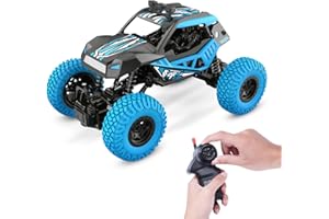 RC Car, Remote Control Car Off Road High Speed Full Size Rock Crawler with Alloy Shell RTR Truck 2.4ghz Vehicle RC Drift Mons