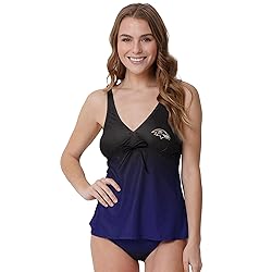 FOCO Women's NFL Team Logo Ladies Bathing Swim Wear