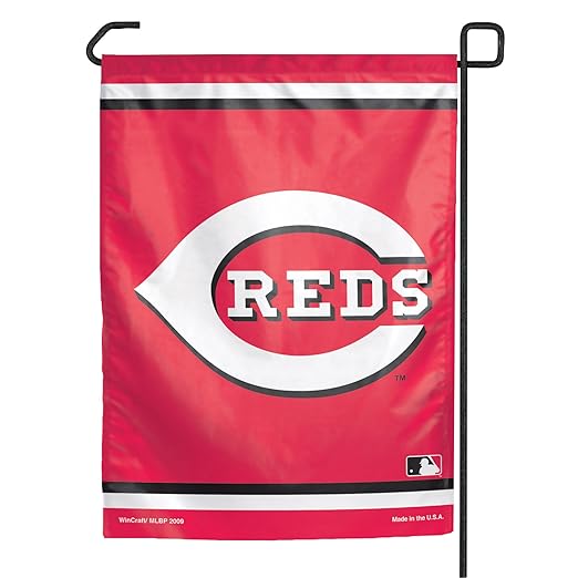 MLB Cincinnati Reds Garden Flag Sports Fan Outdoor Flags