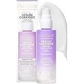 Pacifica Vegan Ceramide Barrier Repair Face Lotion, Hydrating, Lightweight Moisturizer, For Dry Skin, Dermatologist Tested, Safe for Sensitive Skin, Fragrance Free, 100% Vegan + Cruelty Free