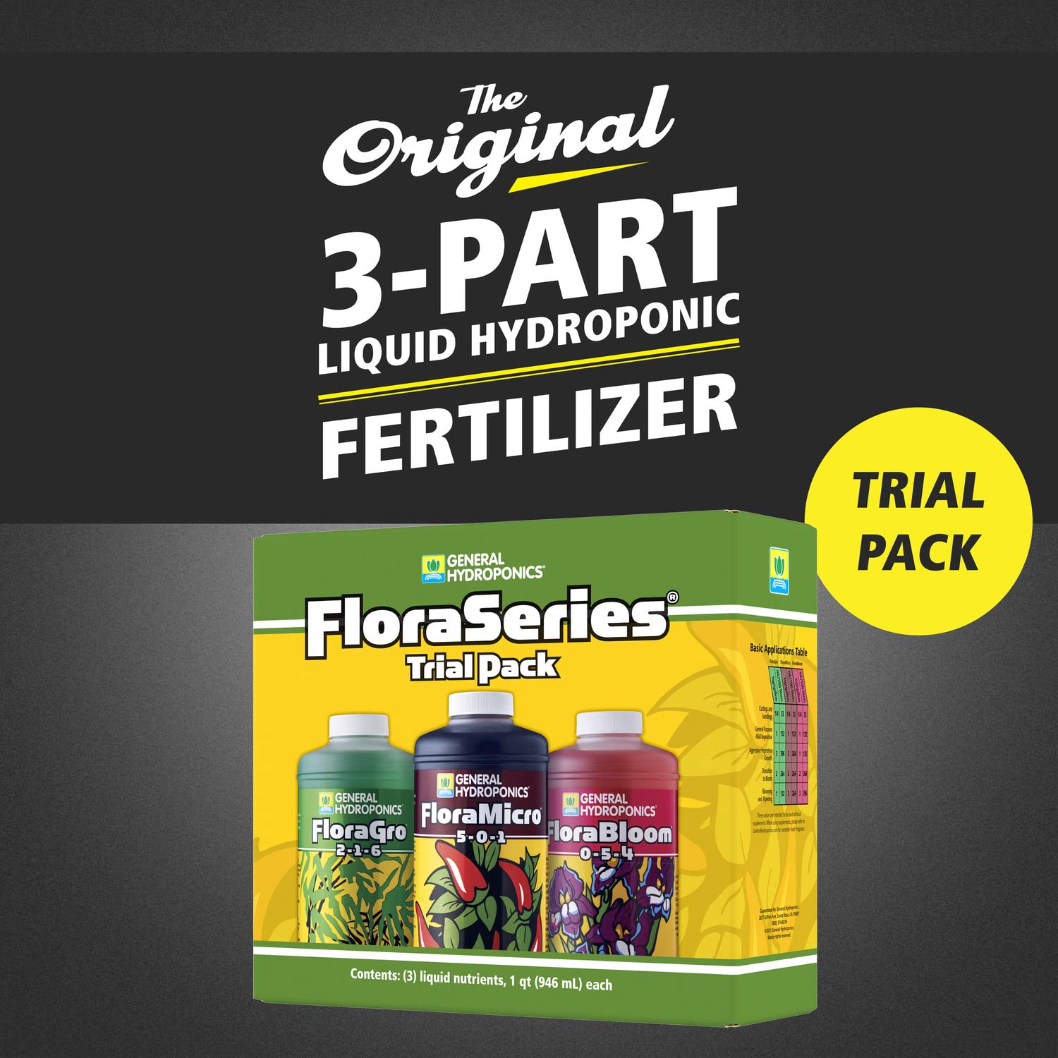 11+ Best Hydroponic Fertilizer Mua FloraSeries Hydroponic Nutrient Fertilizer System Trial Pack with