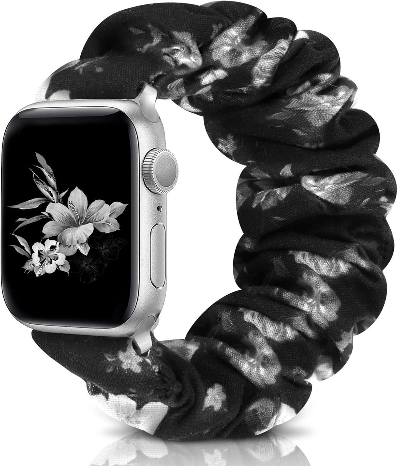 Scrunchie Elastic Watch Band for Apple Watch Band 38mm 40mm 42mm 44mm