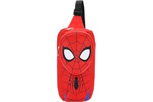 Spider-Man 3D Character Crossbody Sling Bag With Adjustable Strap