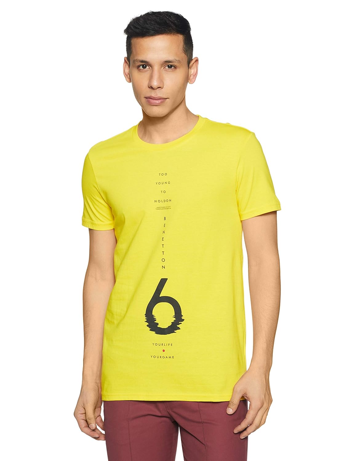 united colors of benetton men's printed regular fit t-shirt