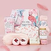 Flamingo Gifts Set for Women, Birthday Gifts Set for Women, Flamingos Gifts for Girls, Flamingo Gifts for Woman Unique Flamingos Stuff for Friends Teacher Girlfriend with Tumbler Cup