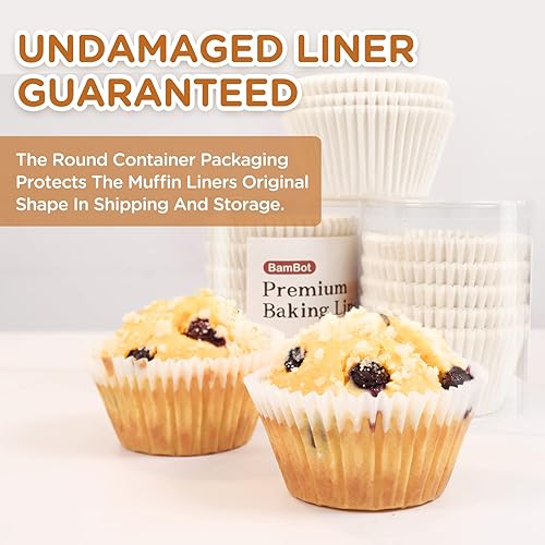 Muffin,Cupcake, and more Baking Cup Liner – Extra Large – Sturdy