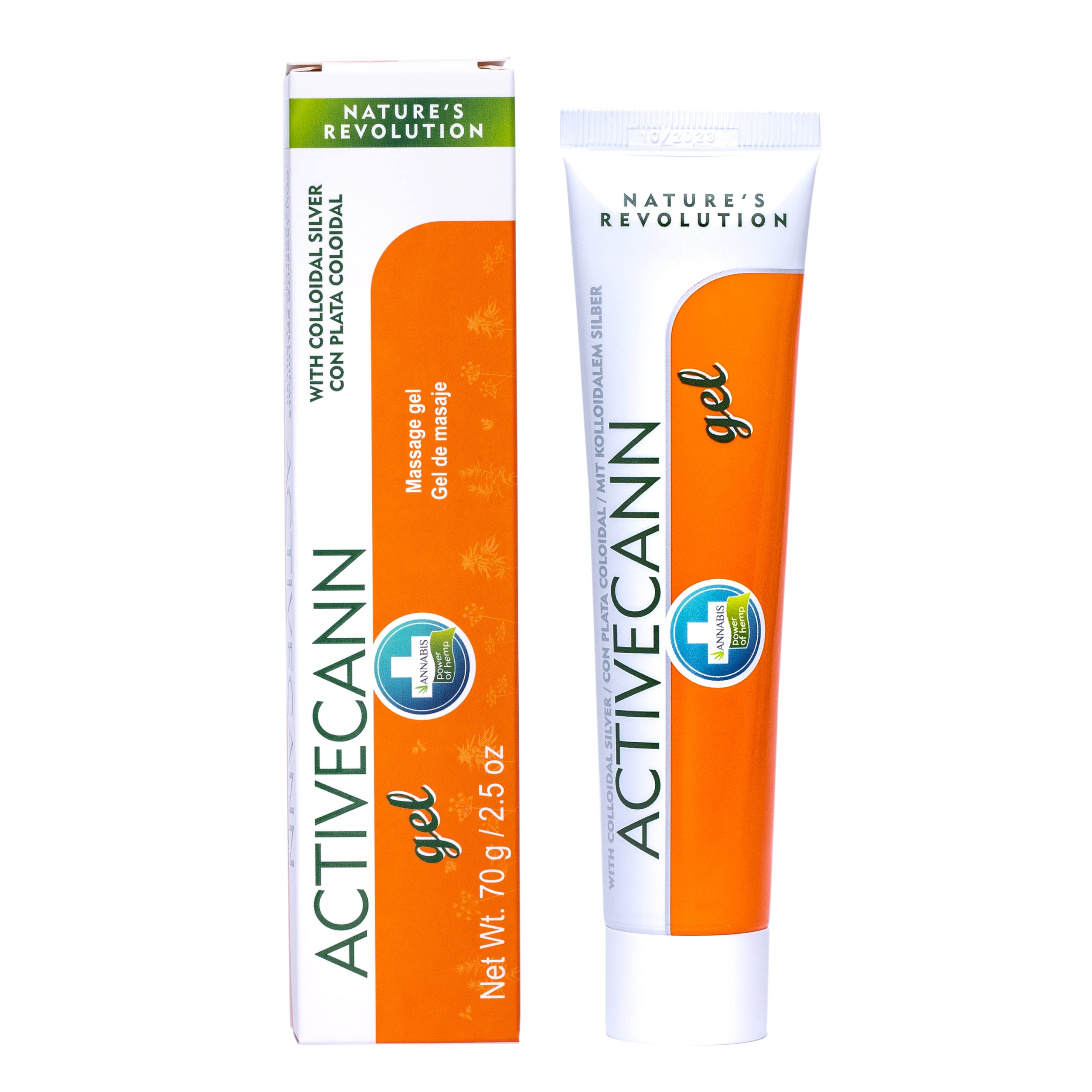 Activecann Hemp Gel | Wellness Massage Balm | Hemp Oil | for Massage Therapy Aiming at musculoskeletal and Mobility Improvement | by ANNABIS | 75ml