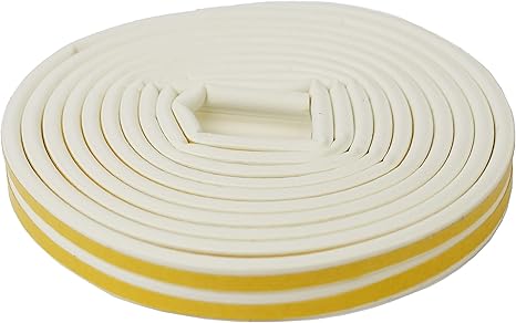 Dichtungsband für Fenster und Türen mit P-Profil - Gummidichtung gegen