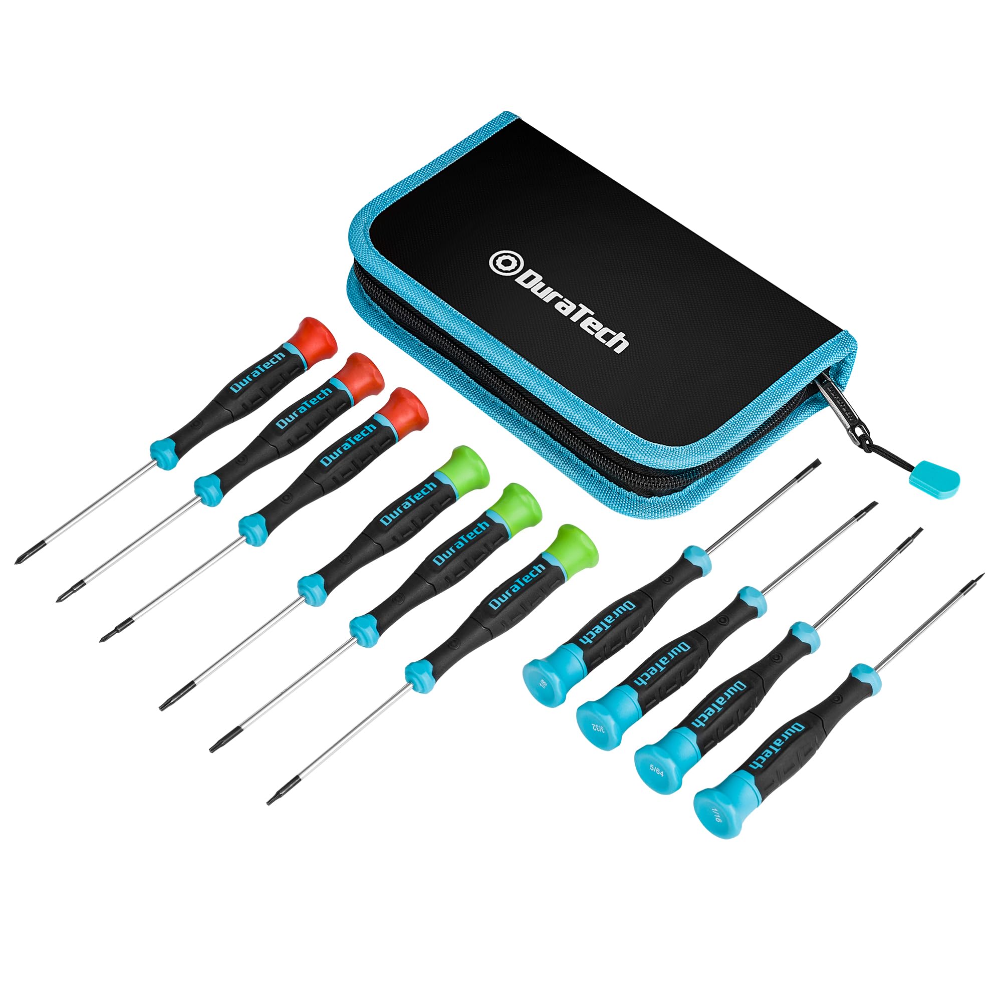 DURATECH Precision Screwdriver Set, 10 PCS Magnetic