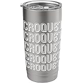 Croquet Lover Stainless Steel Insulated Tumbler
