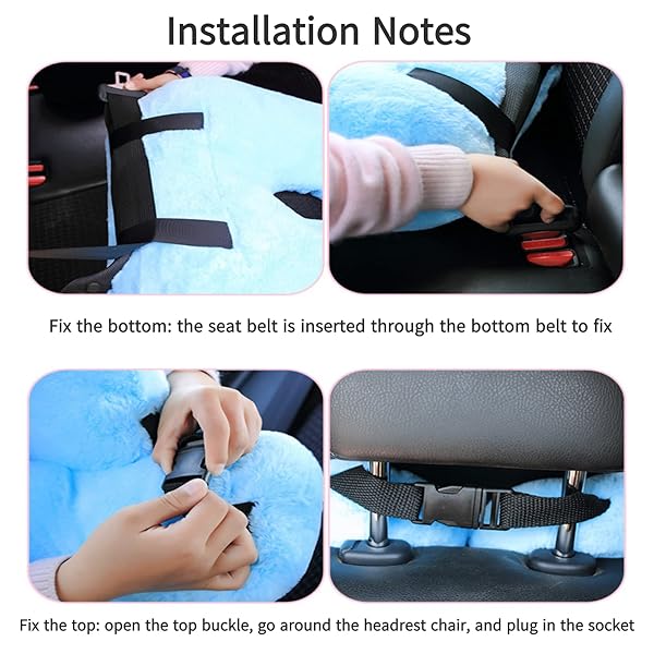 FHSGGP TRAVEL PILLOW CAR PILLOW KID CAR SLEEPING THE SLEEPING AID FOR ADULTS AND KIDS ON ROAD TRIPS KIDS TRAVEL PILLOW GRAY