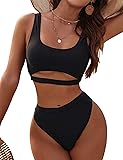 Blooming Jelly Women's High Waisted Bikini Sets