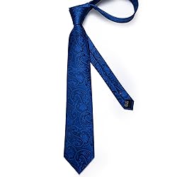 DiBanGu Extra Long Tie for Men Silk 63" XL Necktie