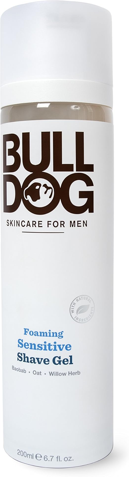 Bulldog Foaming Sensitive Shave Gel 200ml Health & Personal Care