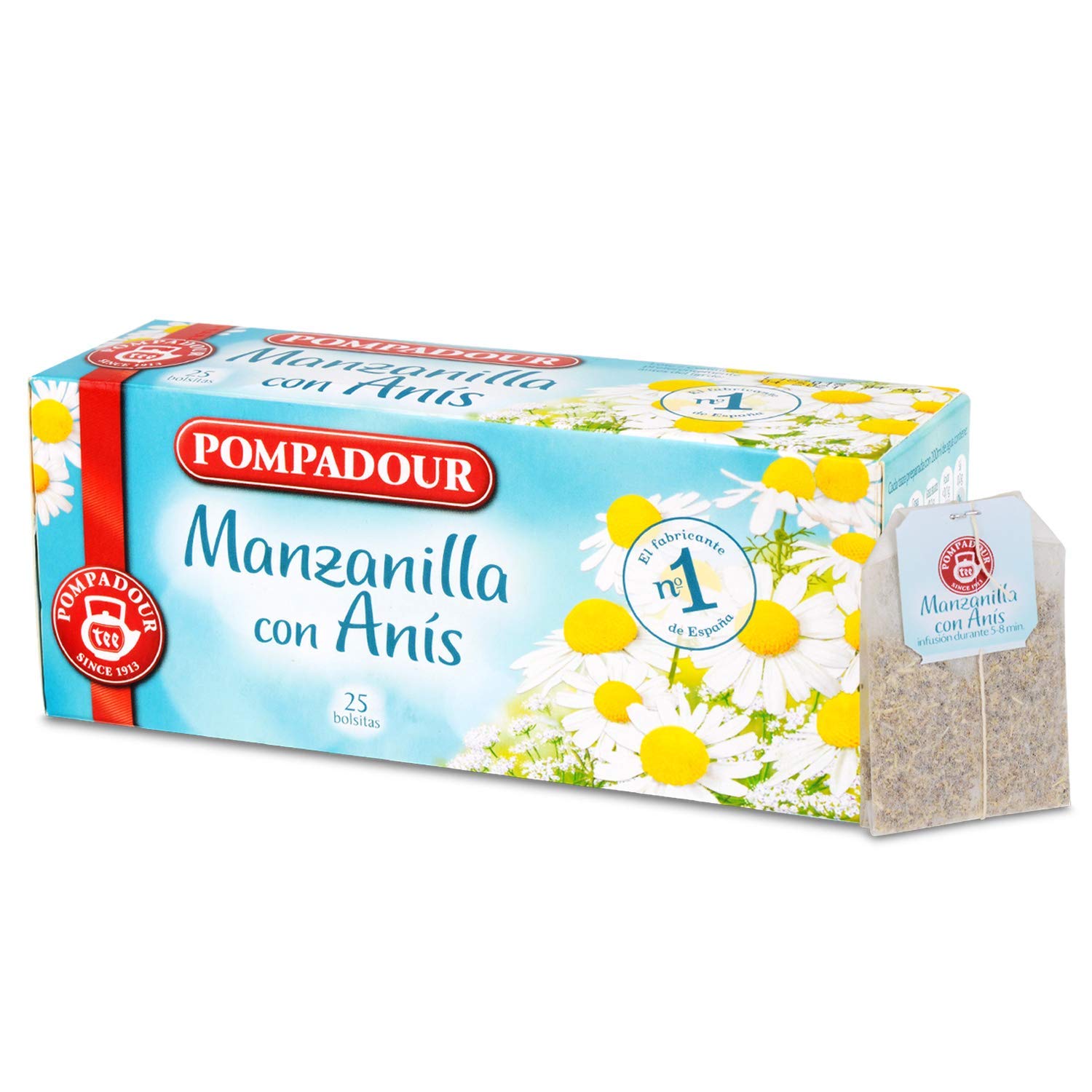 Gentle Digestive Tea for Sensitive Stomach, POMPADOUR