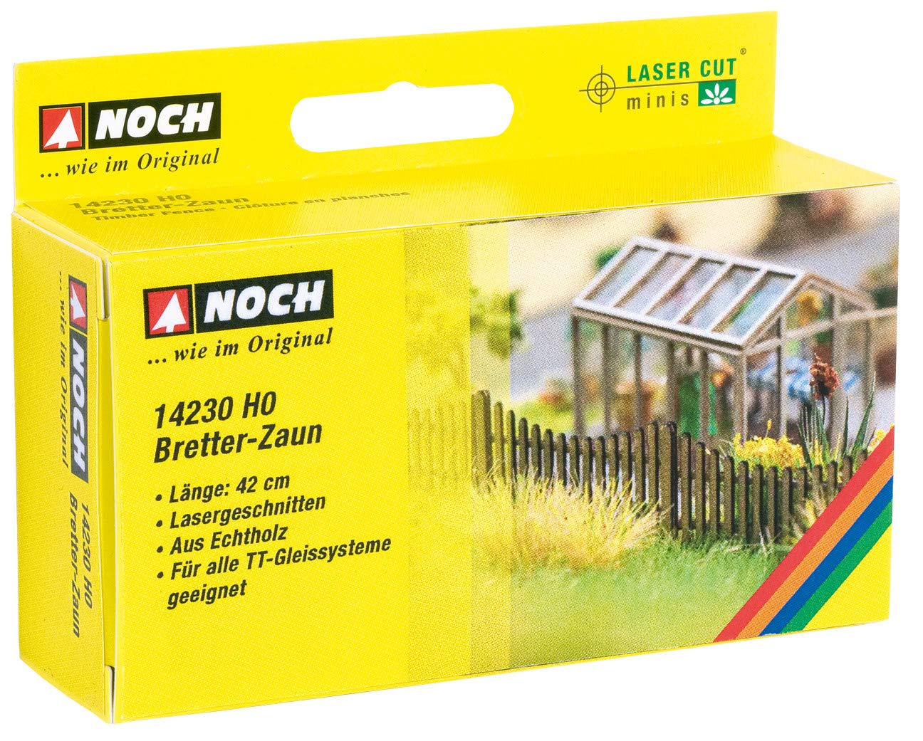 Noch 14230 Timber Fence Landscape Modelling
