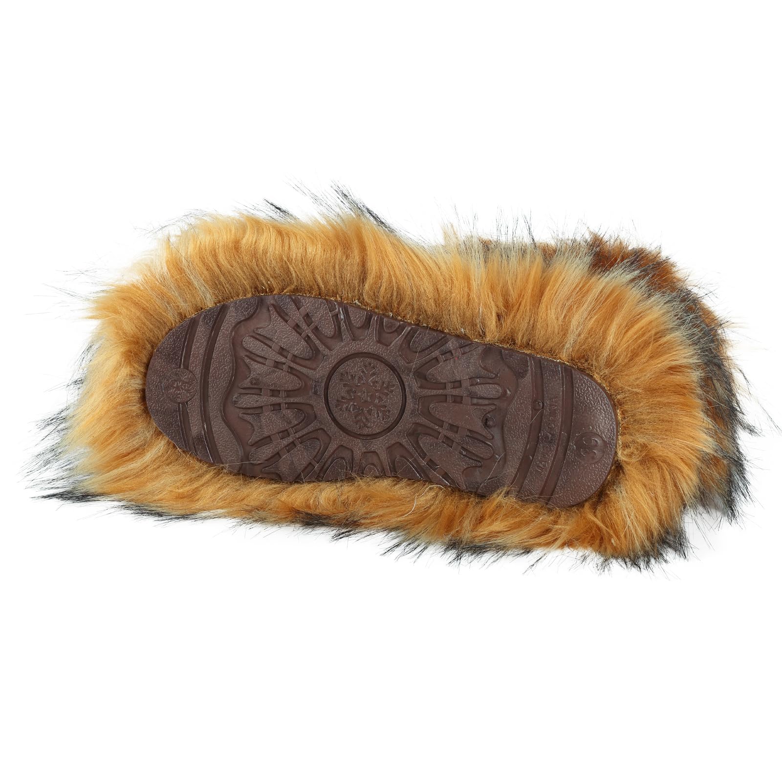 Valpeak Snow Boots for Women 2024 Furry Boots Winter Knee High Flat Heel Fluffy Faux Fur Boots