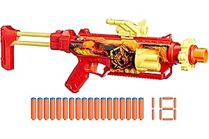 Nerf Loadout FlareFusion Blaster, 3 Interchangeable Attachment Accessories, 18 Nerf N1 Darts, Kids Outdoor Toys, Ages 8+ (Amazon Exclusive)