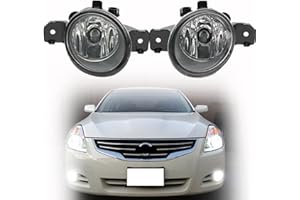 SEBLAFF 2-Pack H11 Clear Lens Halogen Fog Light Replacement for Altima/Maxima/Sentra/Infiniti Driver and Passenger Side NI259
