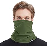 Meilzer Neck Gaiter, Winter Face Mask Cover, Fleece Windproof Cold Weather Scarf for Men, Women