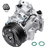 BDFHYK 98315 AC Compressor with Clutch Compatible with Toyota Avalon 13-18 | for Camry 2012-2017, Sienna 2011-2016, Highlander 2011-2013, Compatible with Lexus ES350 2013-2018, RX350 2010-2015