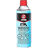 3-IN-ONE RV Care Window & Track Dry Lube 283g case | Leaves a Clear, Protective lubricating Film to Reduce Friction, Without