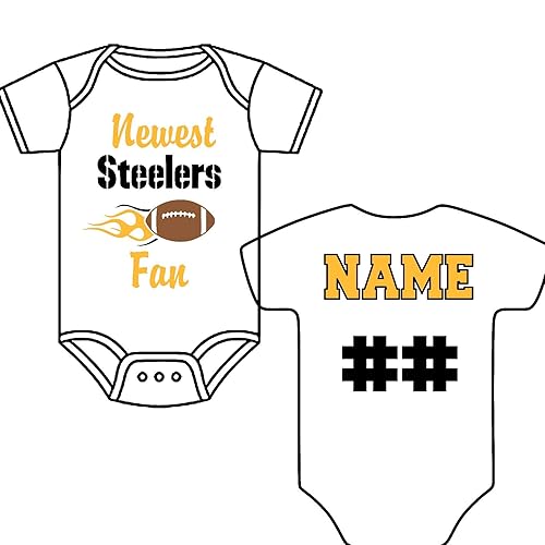 personalized baby steelers jersey
