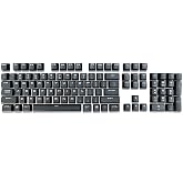 LuoMGDYSS 104 Key ABS Black Keycap Set for Corsair K70 K65 Mechanical Gaming Keyboard