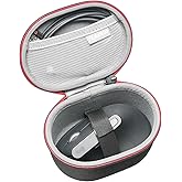 RLSOCO Travel Case for Logitech Lift Vertical/MX Vertical Wireless Ergonomic Mouse | Compact Design with YKK Zipper & Scratch Protection (Black)