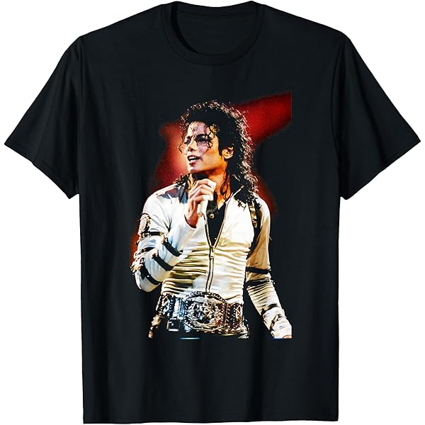 Amazon.com: Michael Jackson Bad World Tour 1988 Black and White