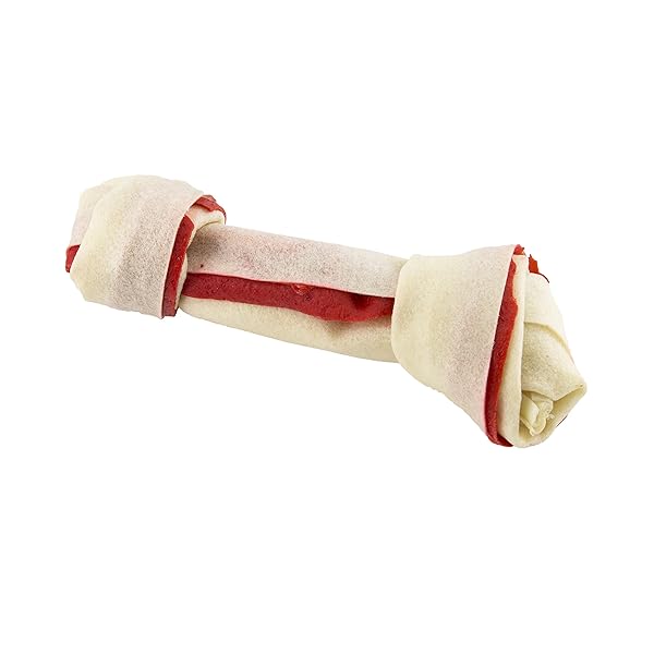 DINGO RAWHIDE BONE, LARGE, 3-COUNT