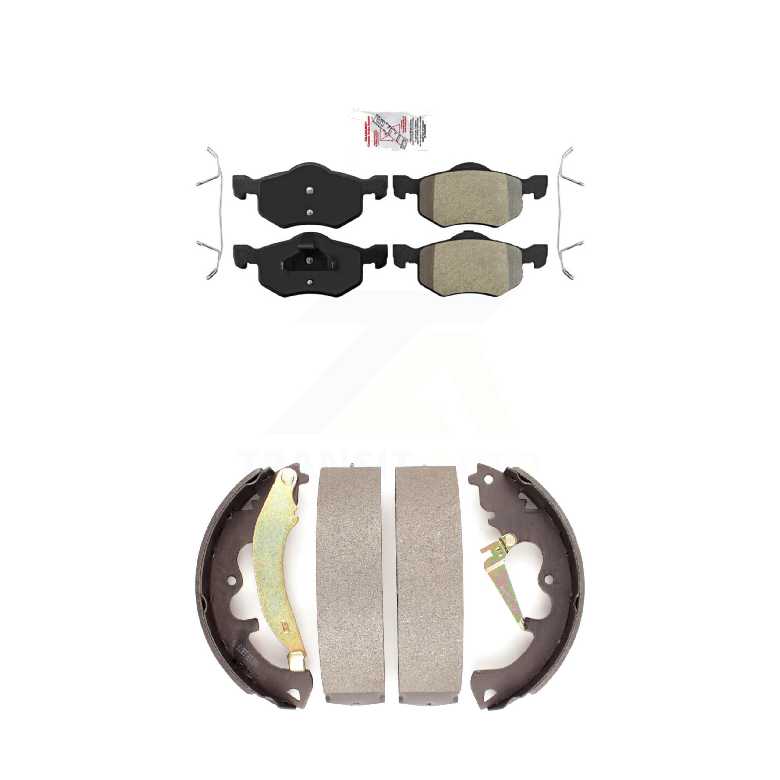 Transit Auto Front Rear Semi-Metallic Disc Brake