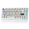 ATTACK SHARK X82PRO HE 75% Draadloos Rapid Trigger Gaming Toetsenbord, Hall Effect Magnetisch Schakelaar Toetsenbord met 0,01mm RT Verstelbare Actuatie, 8Khz, Hot-Swap, RGB, for PC Gamer (Strip
