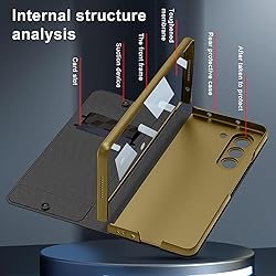 DEMCERT for Samsung Galaxy Z Fold 5 Case with