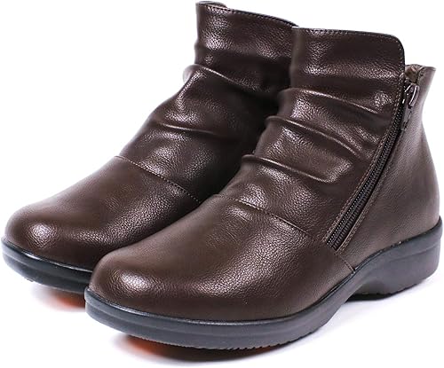 Amazon セレブル アールプレミアム R Premium 軽量 4e ダブルファスナー ショートブーツ レディース ローヒール サイドジップ Celeble セレブル ブーツ ブーティ