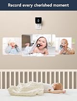 GNCC 1080P WiFi Baby Monitor Camera Night Vision Two-Way Audio Alexa App view 5