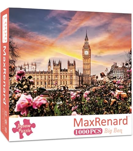 Amazon.com: EuroGraphics London Big Ben (1000 Piece) Puzzle