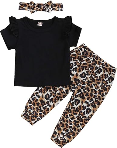 baby leopard pants