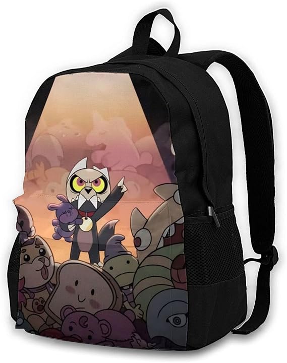 The Owl House 16.5 Inch Double Compartment Student Backpack School Bag