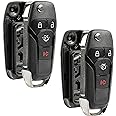 USARemote Keyless Entry Remote Key Fob Shell Case for 2013-2016 Ford Fusion Remote (N5F-A08TAA), Set of 2