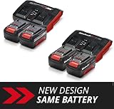 Einhell 18V 2x4.0Ah PXC Starter Kit Twin Battery Charger Set view 2
