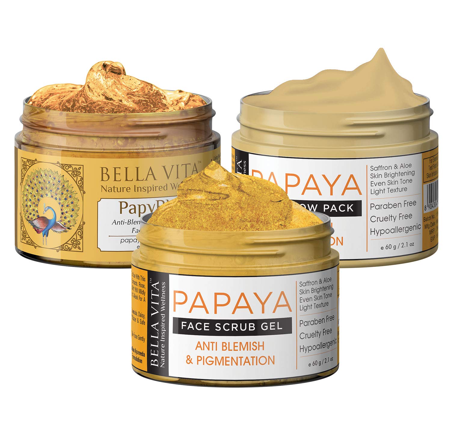 bella vita face scrub