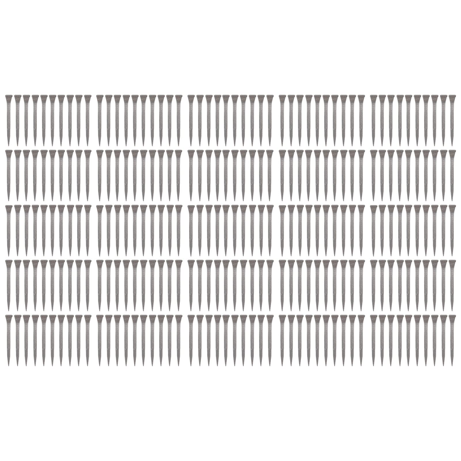 Yctze Horseshoe Nails, 250PCS Portable Low Carbon Steel Farrier Tools Small High Hardness Animal Horseshoe Nails for Horse Race Horse Equestrian Sports