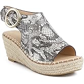 Catherine Malandrino Womens Cirkly Espadrille Wedge Sandal