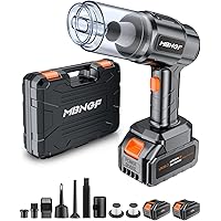 MBNGF Car Vacuum Portable Cordless, 50000PA High Power Suction & Blower, Cordless Handheld Vacuum Cleaner for Car, Home, Offi