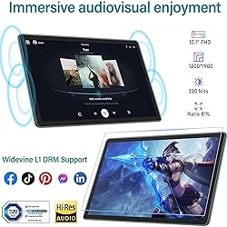 DUODUOGO Tablet 2 in 1, 10.1 inch Android