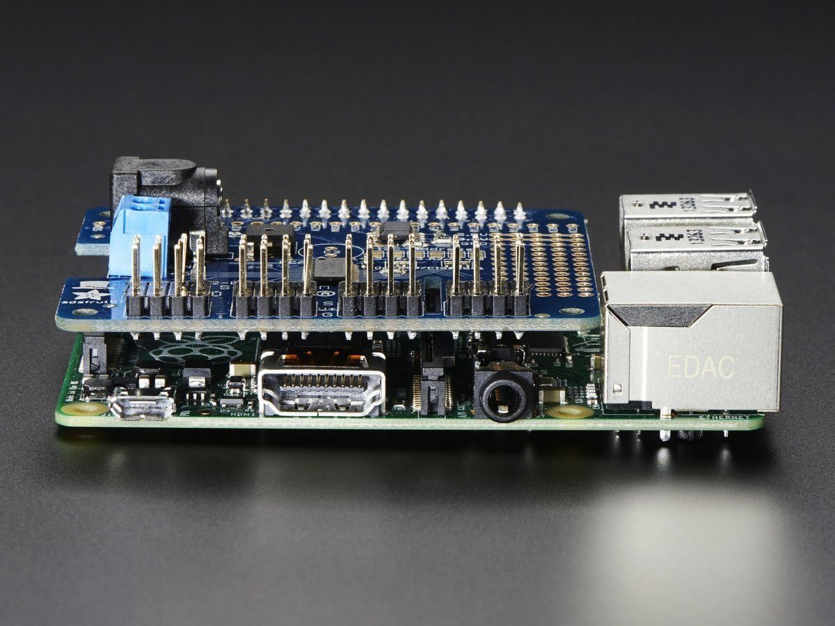 Adafruit 16-Channel PWM / Servo HAT for Raspberry Pi - Mini Kit - Image 3